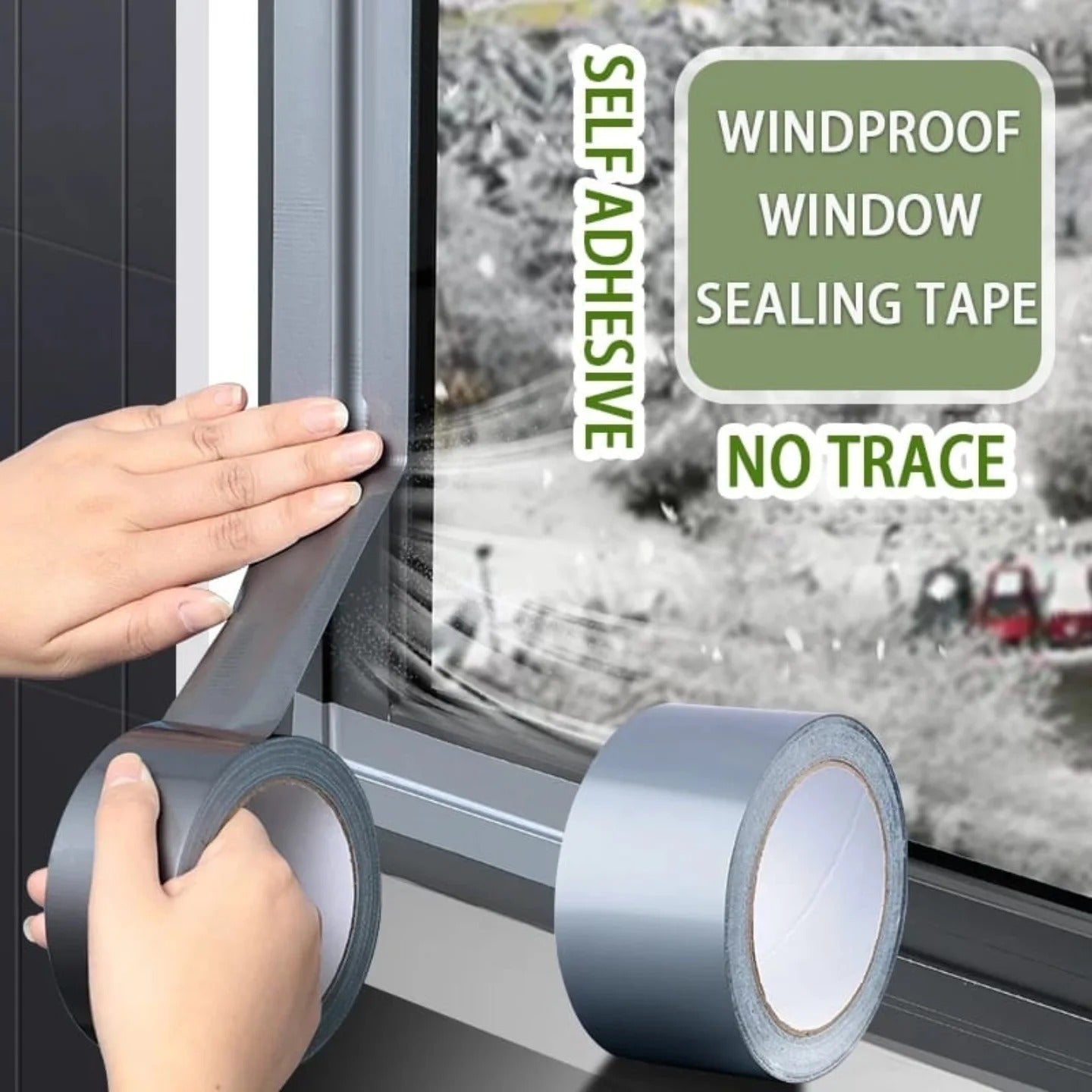 Heavy-Duty Window Sealing Tape – Block Drafts & Save Energy!