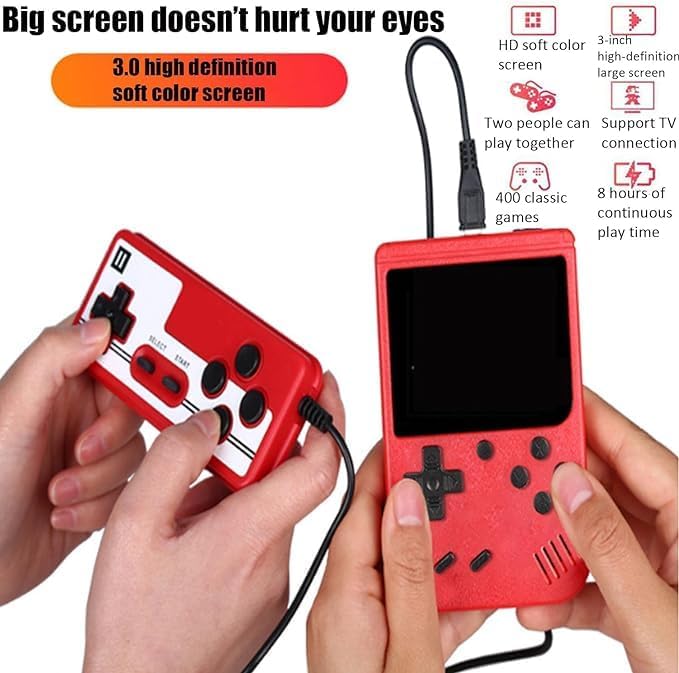 Built-in 400 Games Handheld Retro Game Console