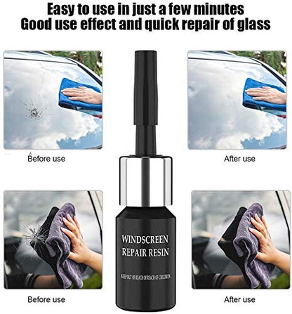 Glass Crack Repair Kit – Easy DIY Solution for Chips & Cracks