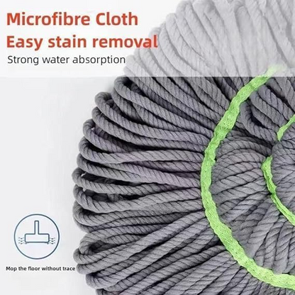 Microfiber Twist Mop – Self-Wringing Floor Cleaning Solution
