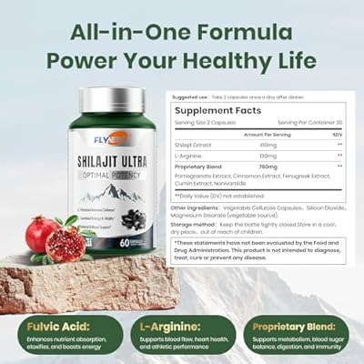 Shilajit Capsules – Energy, Immunity & Vitality Support