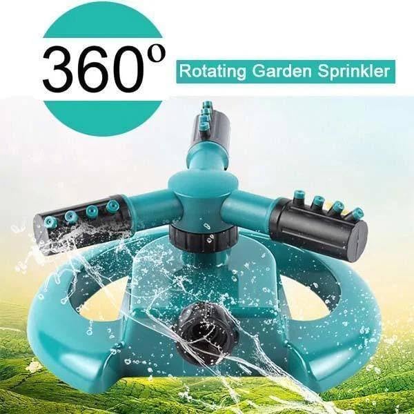 360° Garden Sprinkler Effortless, Even Watering Every Time