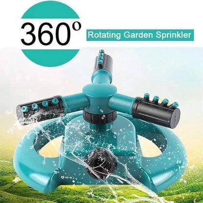 360° Garden Sprinkler Effortless, Even Watering Every Time