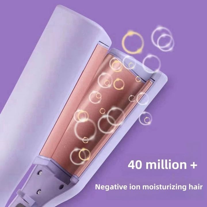 French Style 32MM Egg Roll Curling Iron – Effortless Waves with Ionic Care
