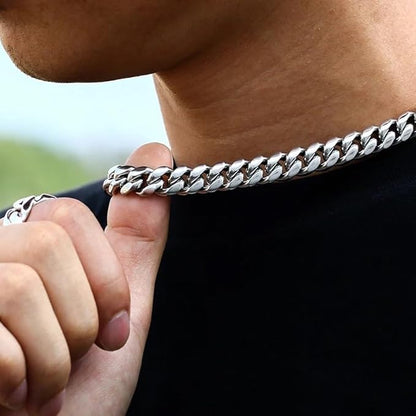 Hip Hop Necklace Clavicle Chain For Men