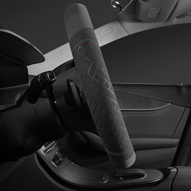 Soft Suede Steering Wheel Cover – Comfort, Grip & Style for All Cars