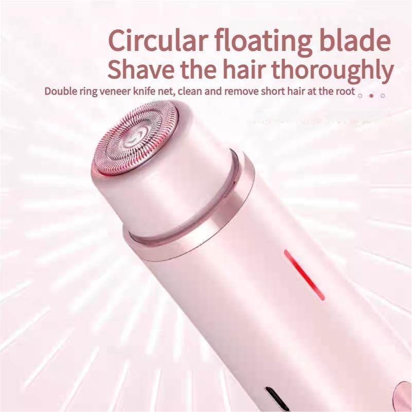 2 in 1 Dual Head Electric Waterproof Shaver Razor for Women Private Area