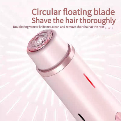 2 in 1 Dual Head Electric Waterproof Shaver Razor for Women Private Area