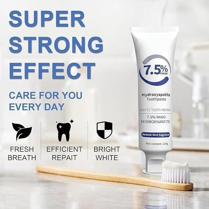 Hydroxyapatite Deep Cleaning Toothpaste – Fresh Mint & Anti-Cavity Care