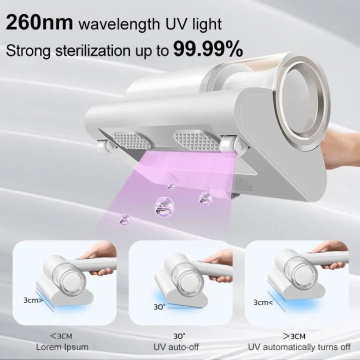 Handheld Mini Mite Removal Device – Portable Dust & Mite Cleaner for Home