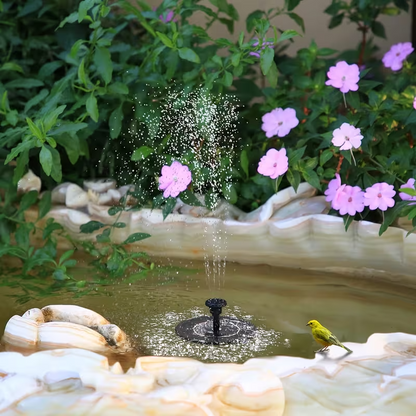 Solar Floating Bird Bath Fountain – Outdoor Garden Water Feature