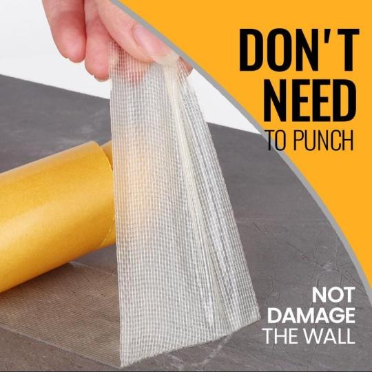 Strong Double Sided Adhesive Tape with Gauze Mesh Fiber