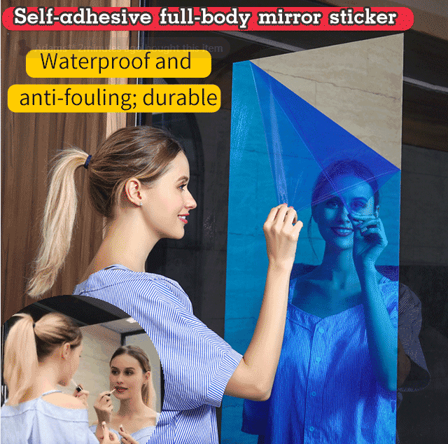 Full Length Wall Mounted Unbreakable Acrylic Mirror