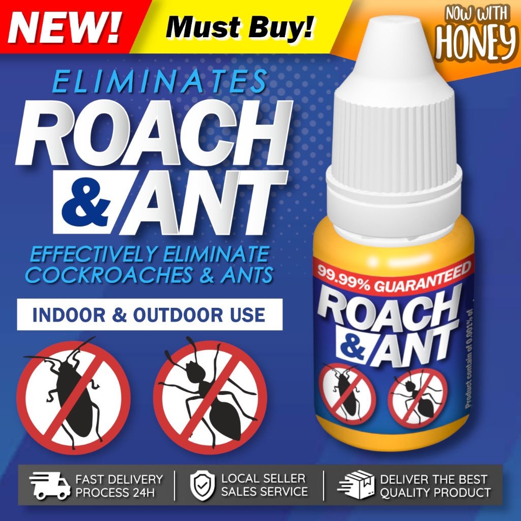 Roach & Ant Bait – Effective Control for Cockroaches and Ants