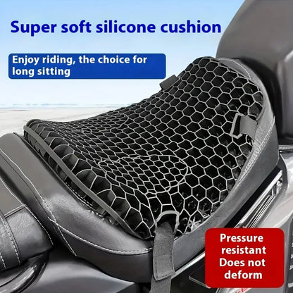 Gel Motorcycle Cushion – Ride Longer with Superior Comfort
