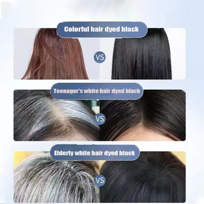 Natural Hair Dye Shampoo – Long Lasting Color & Nourishing Care