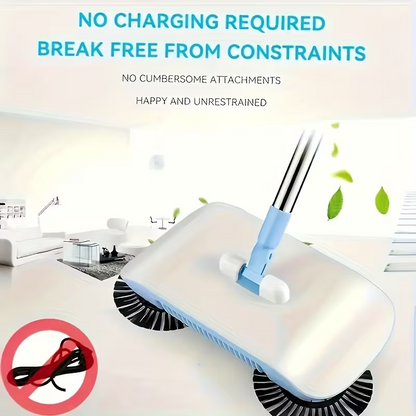 Electric Floor Mop & Sweeper – Household Hand Push Floor Cleaning Machine