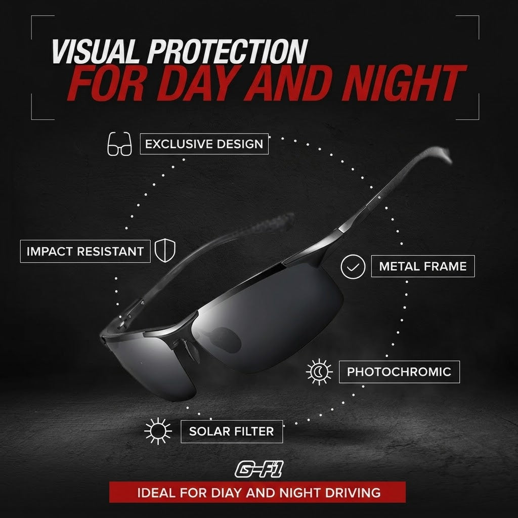 Polarized Half Frame Sports Sunglasses – Outdoor & Driving Eyewear Unisex