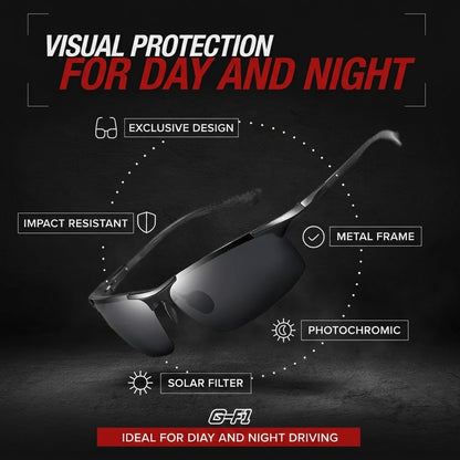Polarized Half Frame Sports Sunglasses – Outdoor & Driving Eyewear Unisex