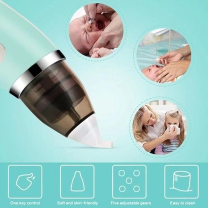 Electric Nasal Aspirator for Babies – Gentle & Safe Nose Cleaner