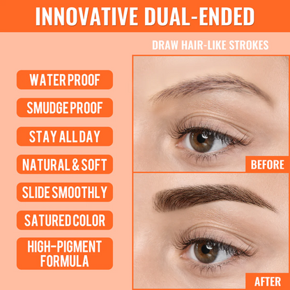 Natural Liquid Brow Pen – Waterproof Microblading Eyebrow Pencil