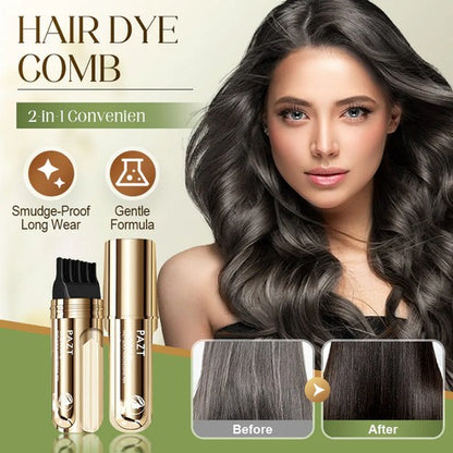 Hair Dye Comb — Easy Grey Hair Coverage - Manufactured in Japan