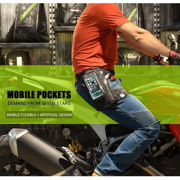 Motorcycle Leg Bag — Close-Fit Outdoor Rider Waist Bag