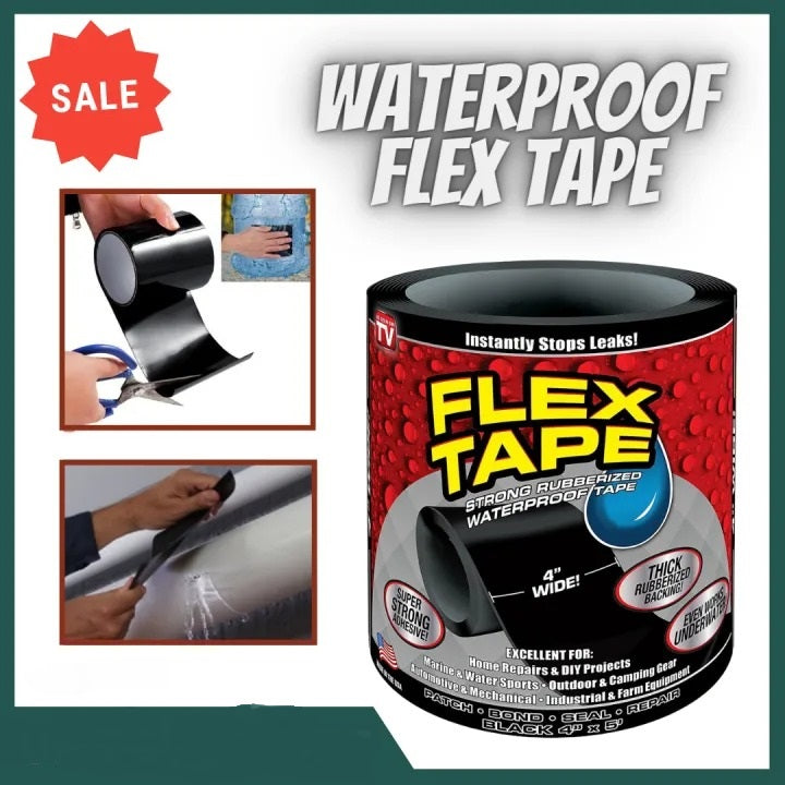 FlexTape Waterproof Pipe Repair Tape - Seal It Tight