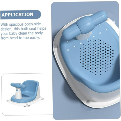 Baby Bath Support Seat – Non-Slip Newborn Bathtub Stool