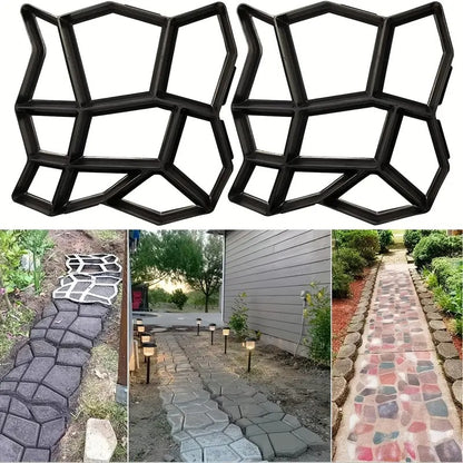 DIY Pavement Mold Tool - Design Beautiful Garden Paths