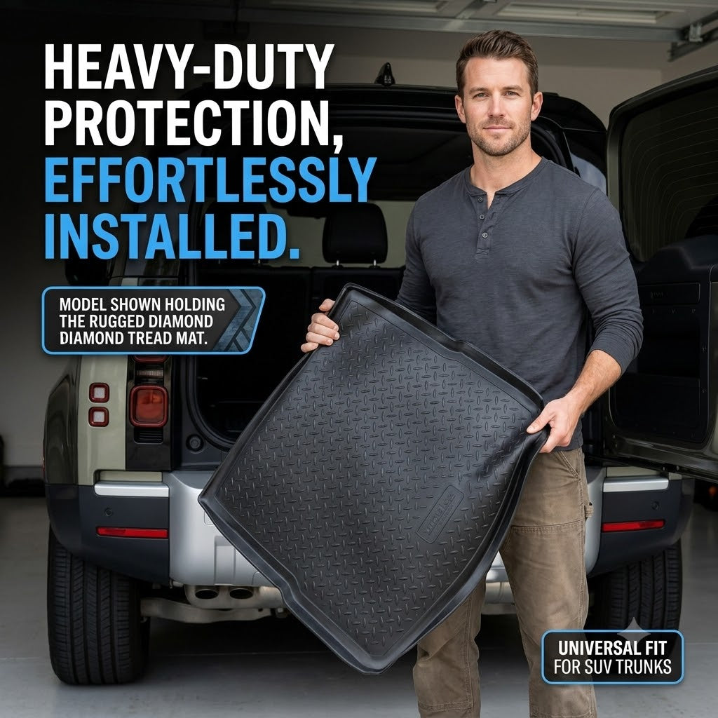 Universal Heavy Duty Car Floor & Trunk Mats