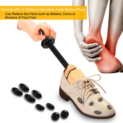 Wooden Shoe Stretcher – Make Tight Shoes Instantly More Comfortable