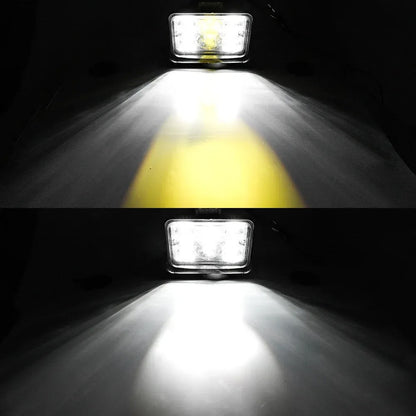 DXZ 3-Inch Laser LED Driving Light – Dual Color White & Yellow Work Light