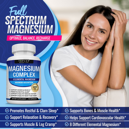 Magnesium Supplement for Muscle & Relaxation Support
