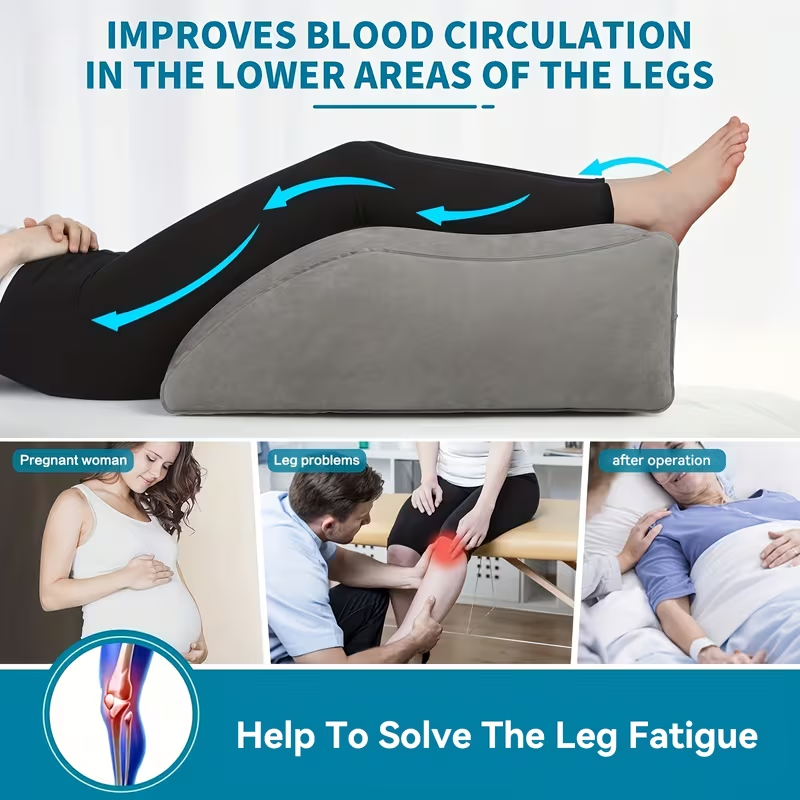 Inflatable Leg Pillow – Portable Comfort for Travel & Relaxation