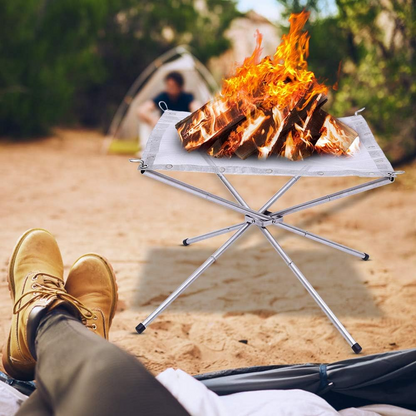 Portable Outdoor Fire Pit – Easy Carry & Instant Campfire Anywhere