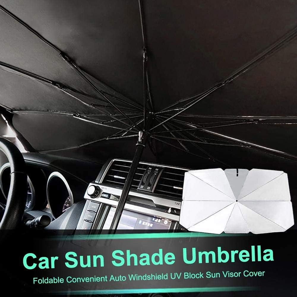 Car Windshield Sunshade Umbrella – Foldable UV Reflective Front Windshield Cover