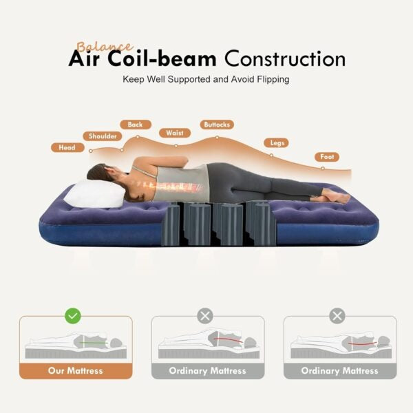 Bestway Air Mattress for Camping – Compact, Comfortable & Travel-Ready