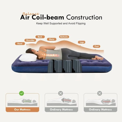 Bestway Air Mattress for Camping – Compact, Comfortable & Travel-Ready