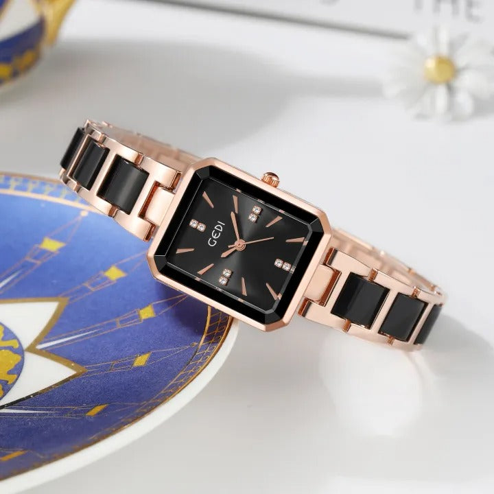 Women’s Rectangular Quartz Watch