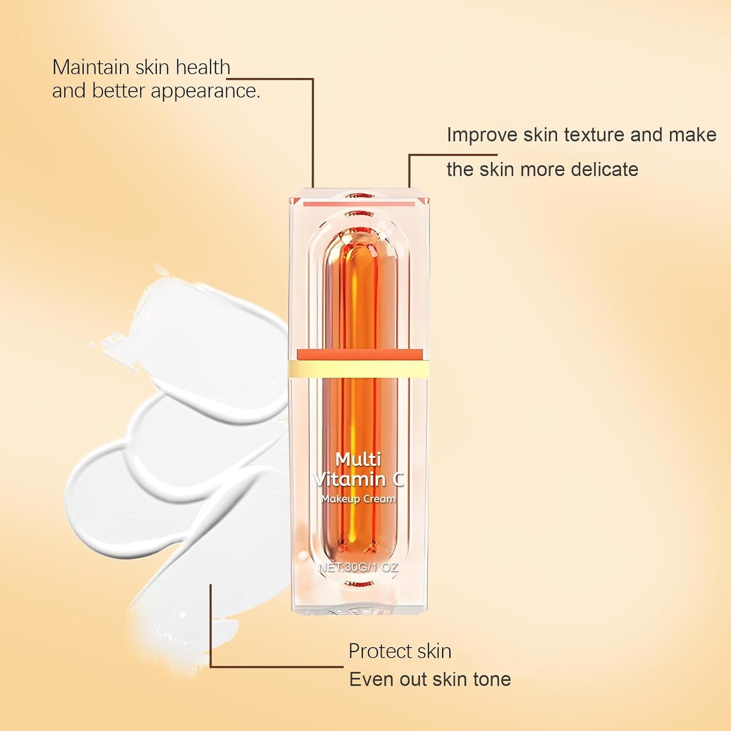 Vitamin C Makeup Cream – Brighten, Moisturise & Perfect Your Skin Tone