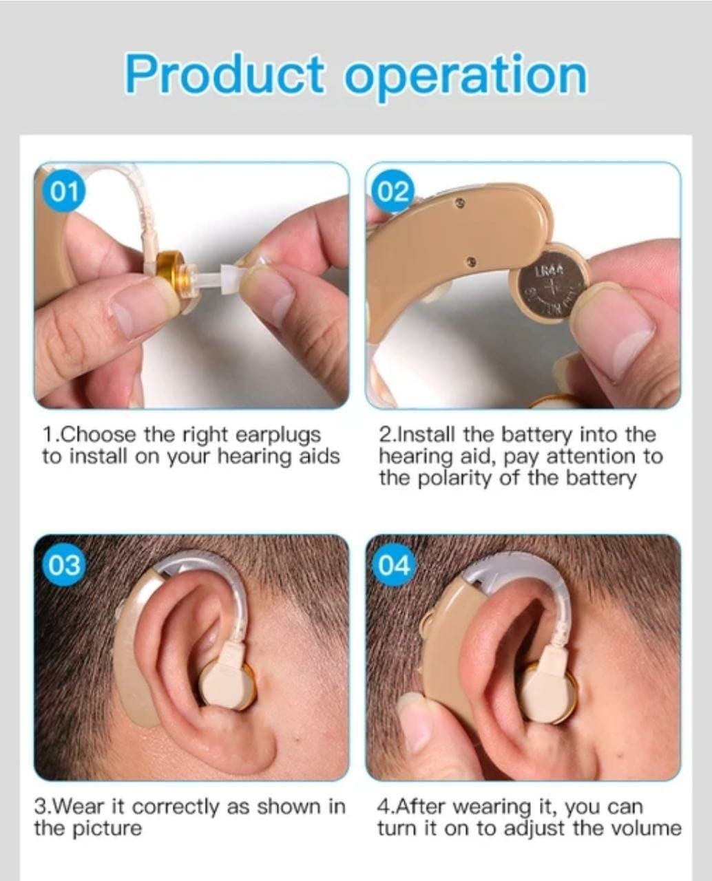 Ear Sound Amplifier - 𝐀𝐦𝐩𝐥𝐢𝐟𝐢𝐞𝐬 𝐒𝐨𝐮𝐧𝐝 𝐛𝐲 𝟑𝟎 𝐓𝐢𝐦𝐞𝐬
