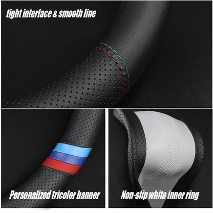 Soft Suede Steering Wheel Cover – Comfort, Grip & Style for All Cars