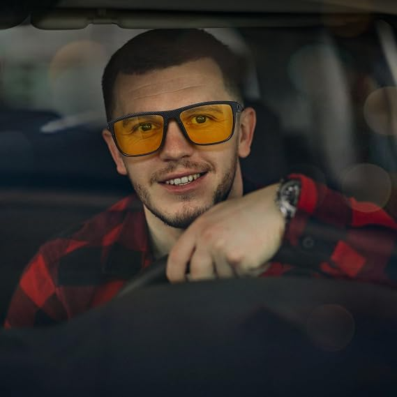 Men's Sunglasses – Polarized Square Fashion Eyewear for Outdoor Activities