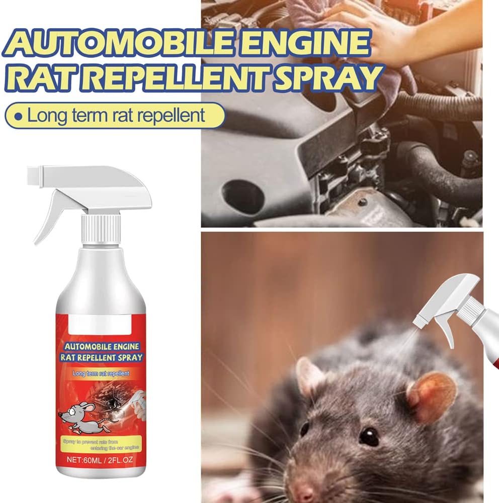 Rat and Mouse Repellent Spray for Automobile