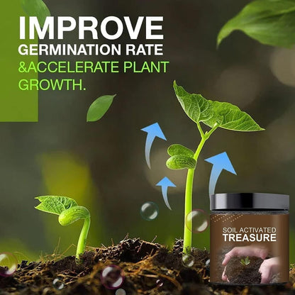 Soil Activated Growth Enhancer – Germination Booster & pH Balancing Activator
