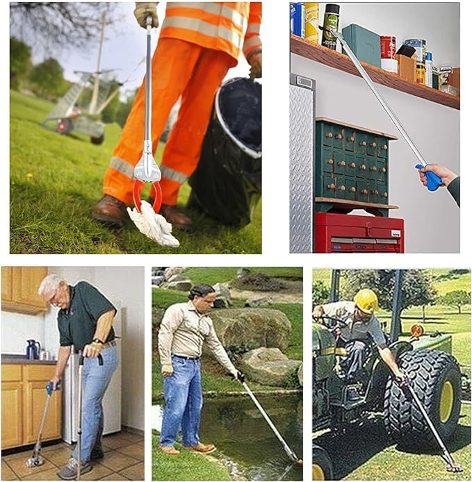 Multi-Functional Reacher Grabber Tool