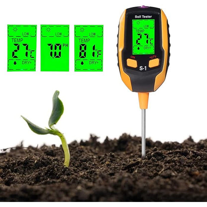 Digital 4-in-1 Soil Test Meter