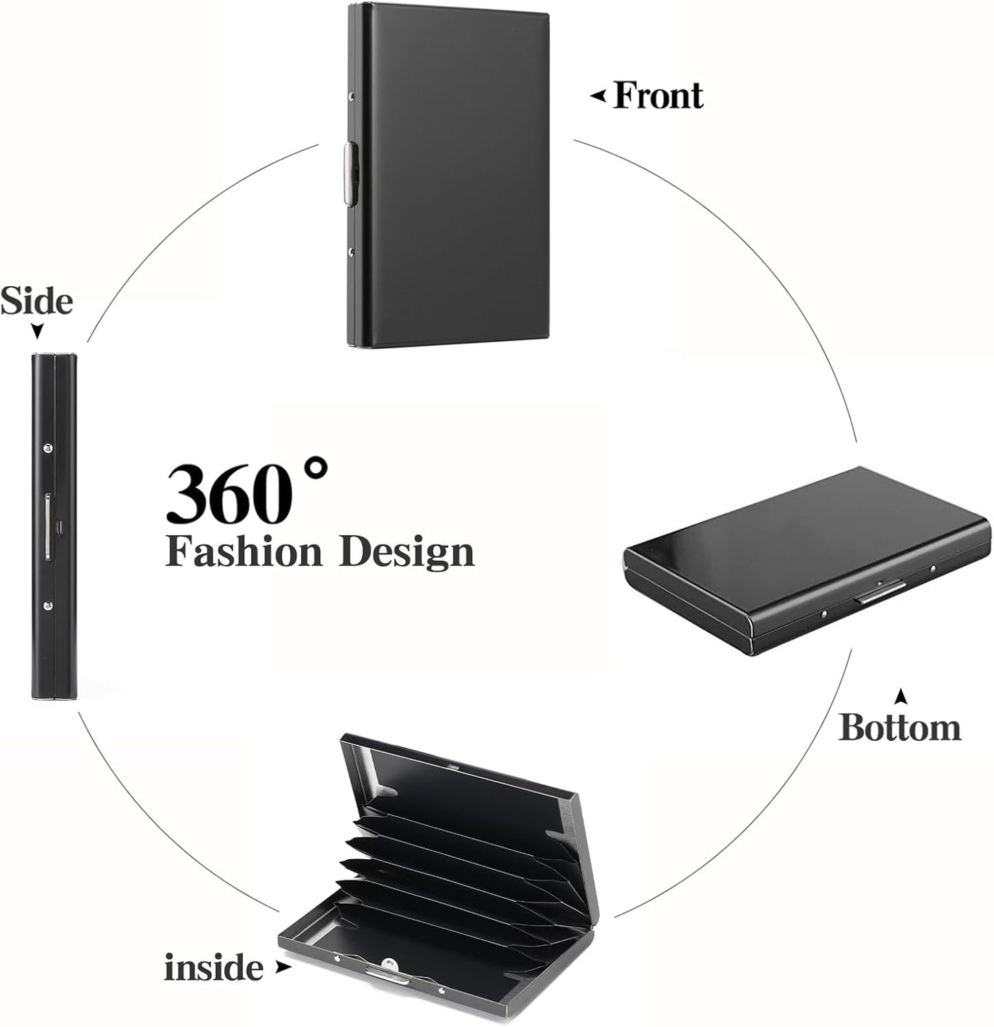 RFID Steel Wallet – Slim, Secure & Built to Last
