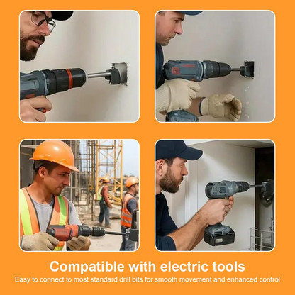 Square Hole Cutter – Electrical Box Cutout Saw for Socket Slots